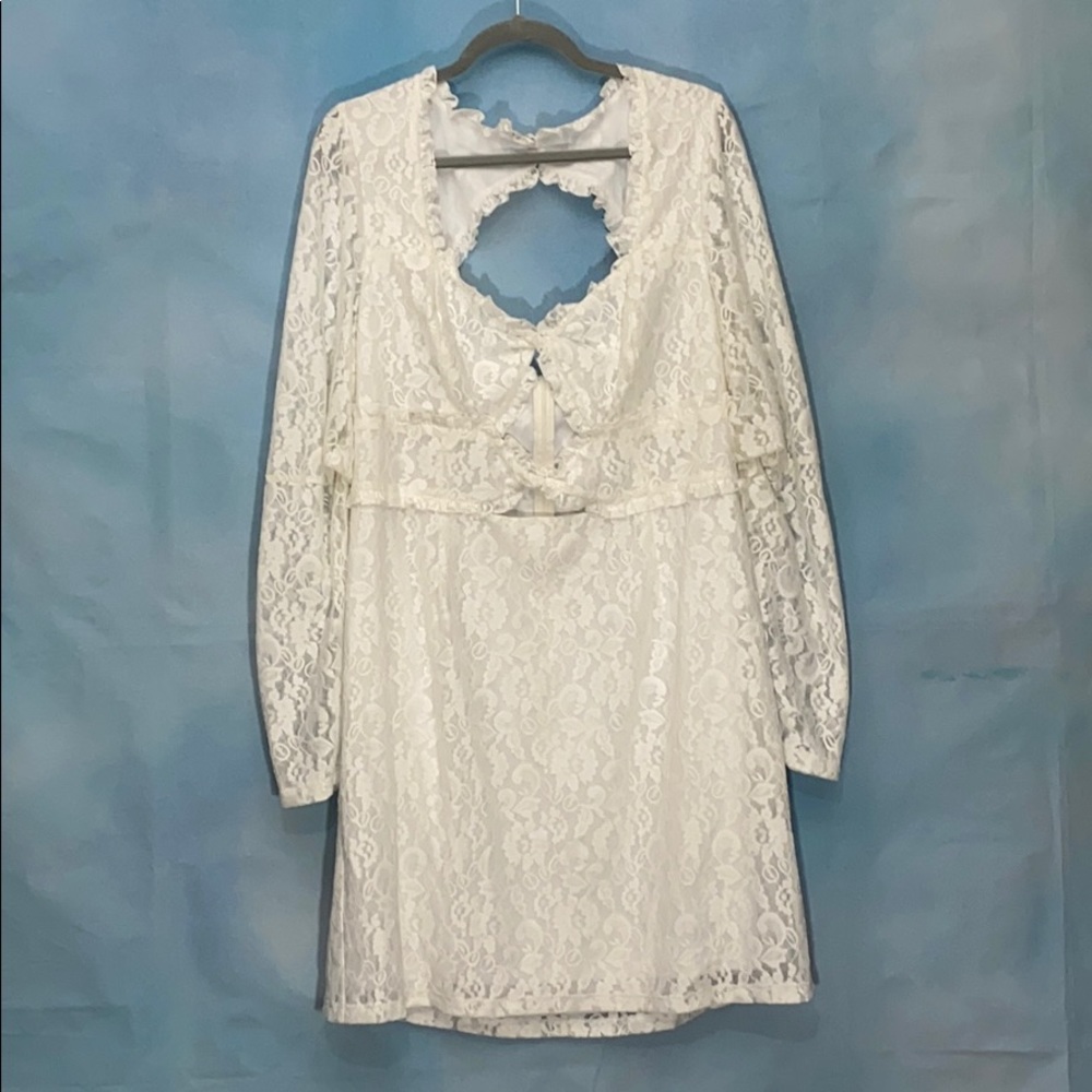Lacey Long-sleeve Dress